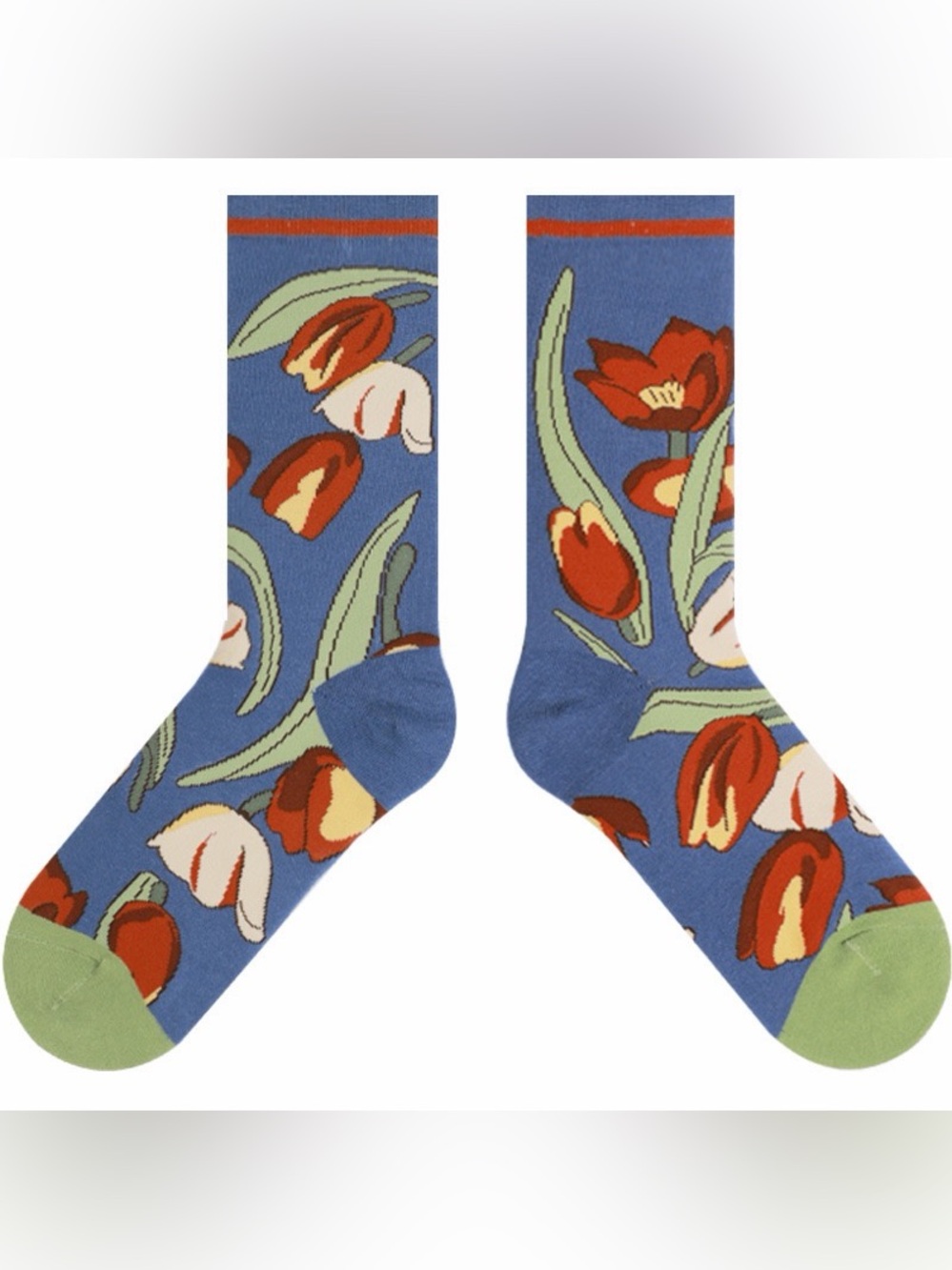 Premium Combed Cotton Crew Socks Unisex Soft Breathable Everyday Socks